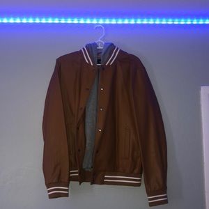 Mens Forever 21 Leather Jacket